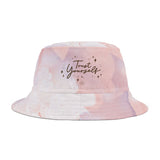 Wear positivity with the 'Trust Yourself' pink hat, featuring inspirational quotes and a blooming floral design. Perfect for a mindful, stylish accessory. PicaBright