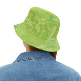 'Lucky Four-leaf Clover' Positive Health Bucket Hat