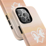 'Heart Doves of Love' Protective Matte Tough Case