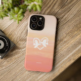 'Heart Doves of Love' Protective Matte Tough Case