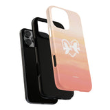 'Heart Doves of Love' Protective Matte Tough Case