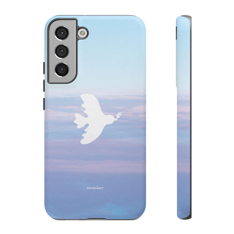 'Peaceful Dove' iPhone & Samsung Matte Tough Case