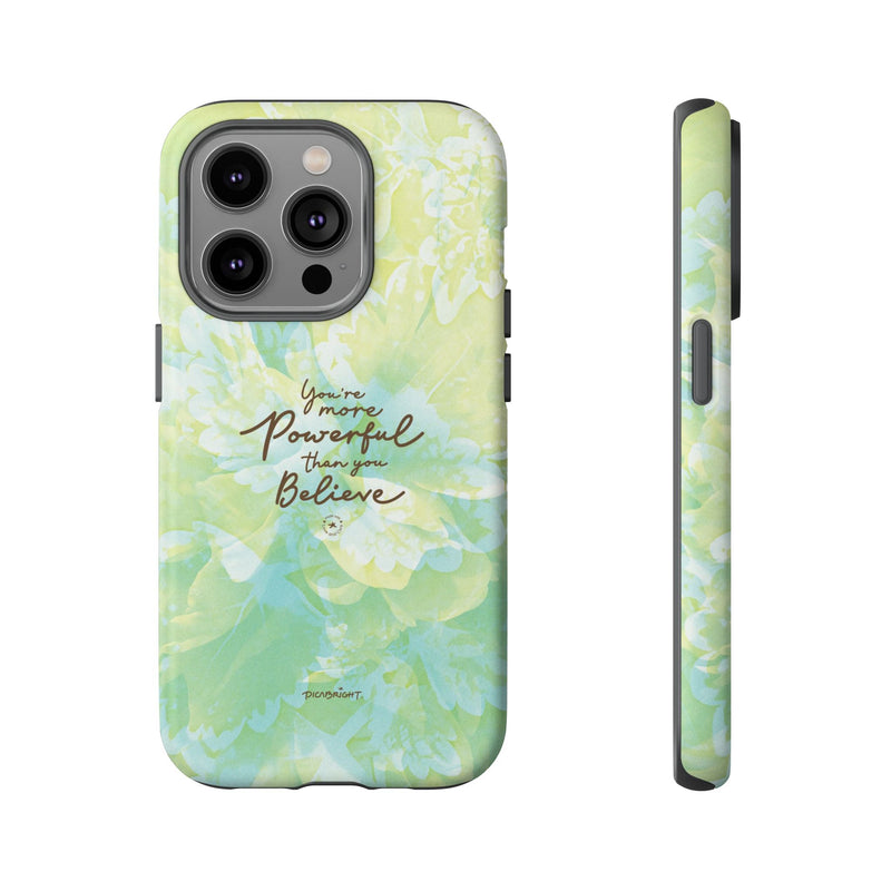 'Powerful Energy' Floral Art Protective Phone Cases