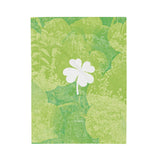 'Lucky Four-leaf Clover' Soft Velveteen Plush Blanket