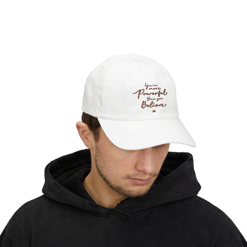 'Powerful Energy' Motivational Quote Cap