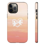 'Heart Doves of Love' Protective Matte Tough Case