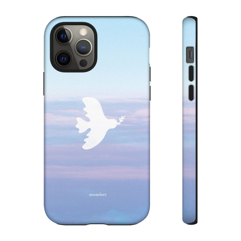 'Peaceful Dove' iPhone & Samsung Matte Tough Case