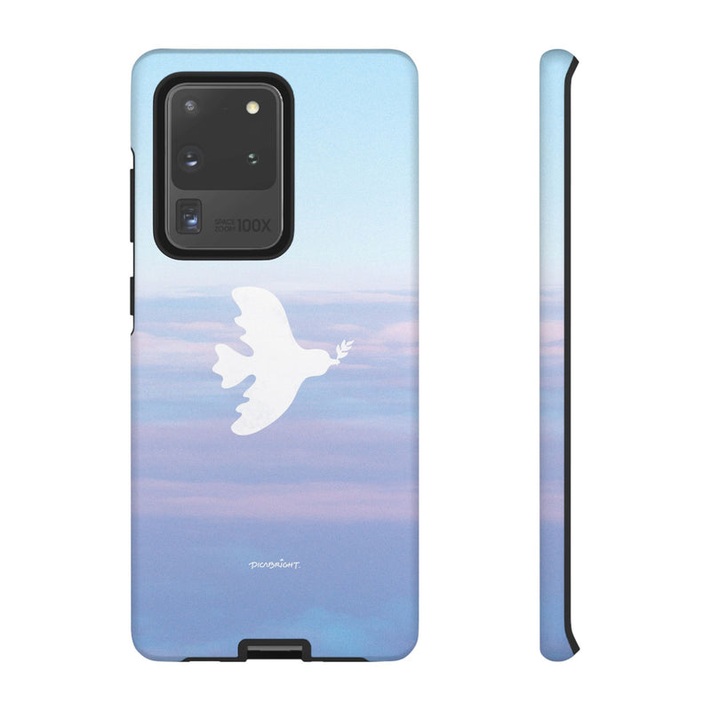 'Peaceful Dove' iPhone & Samsung Matte Tough Case