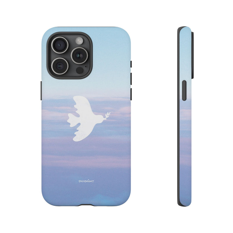 'Peaceful Dove' iPhone & Samsung Matte Tough Case