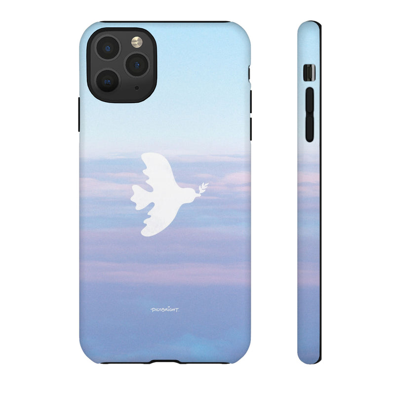 'Peaceful Dove' iPhone & Samsung Matte Tough Case