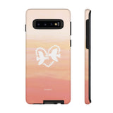 'Heart Doves of Love' Protective Matte Tough Case