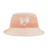 Step out in the ‘Heart Doves of Love’ bucket hat, blending peaceful white dove designs with pastel pink orange clouds. A stylish way to inspire love and balance in your day. PicaBright