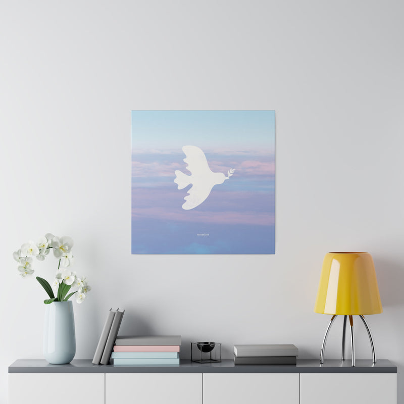 'Peaceful Dove' Canvas Print Art Decor