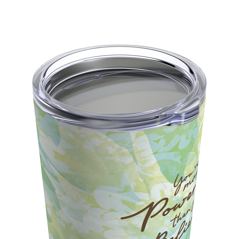 'Powerful Energy' Insulated 20oz Stainless Steel Tumbler Cup