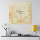 'Your Beautiful Days' Paradise-inspired Art Canvas Print