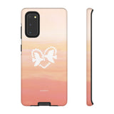 'Heart Doves of Love' Protective Matte Tough Case