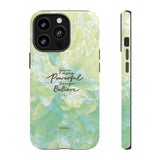 'Powerful Energy' Floral Art Protective Phone Cases