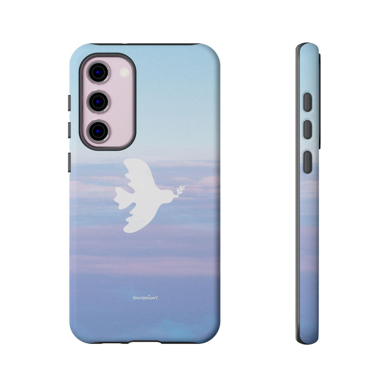 'Peaceful Dove' iPhone & Samsung Matte Tough Case