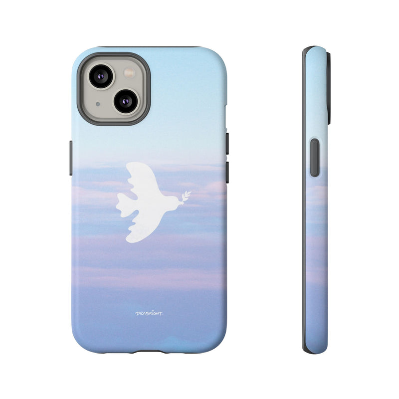 'Peaceful Dove' iPhone & Samsung Matte Tough Case