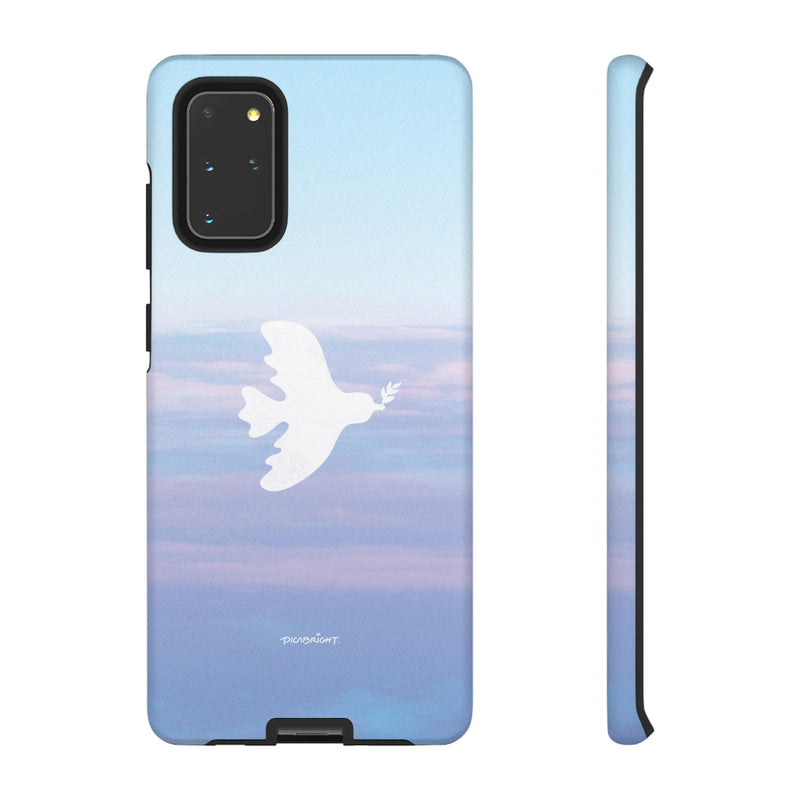 'Peaceful Dove' iPhone & Samsung Matte Tough Case