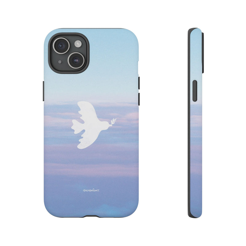 'Peaceful Dove' iPhone & Samsung Matte Tough Case