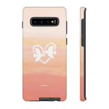 'Heart Doves of Love' Protective Matte Tough Case