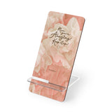 Support your amazing mom with the 'You're Amazing Mom' smartphone holder, adorned with an elegant pink, red and sand color floral design. This practical accessory keeps her phone handy while delivering uplifting messages to boost her confidence and brighten her day. PicaBright