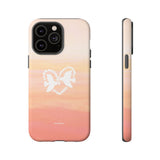 'Heart Doves of Love' Protective Matte Tough Case