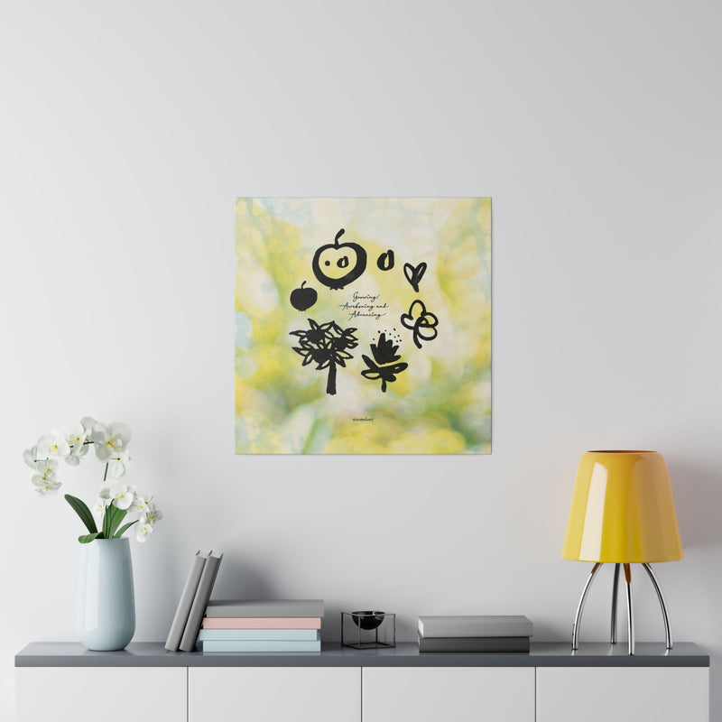 'Growth & Awakening' Inspirational Wall Art Canvas