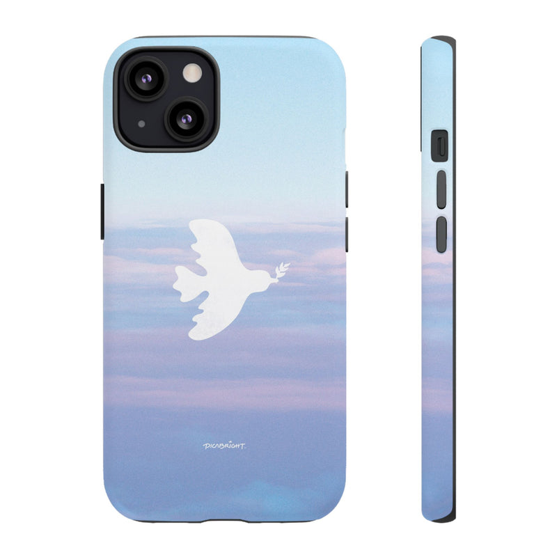 'Peaceful Dove' iPhone & Samsung Matte Tough Case