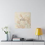 'Deeply Grateful' and Blessing Canvas Wall Art