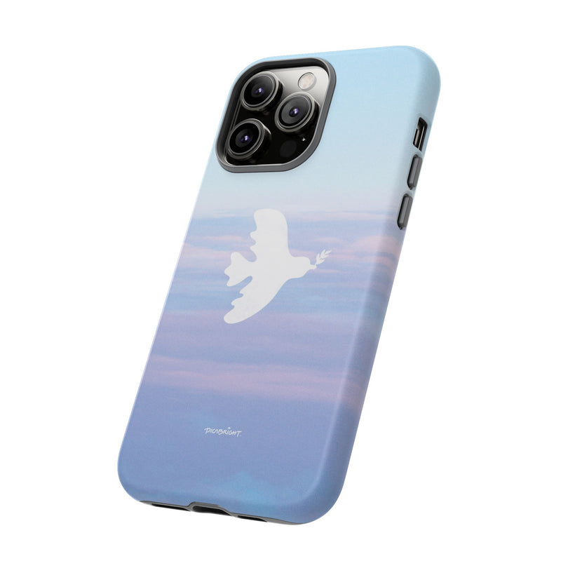 'Peaceful Dove' iPhone & Samsung Matte Tough Case