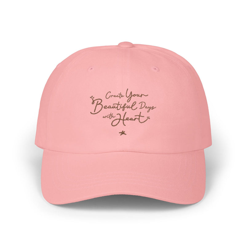 Embrace your journey with the 'Your Beautiful Days' embroidered pink cap, designed to inspire with motivational text. Perfect for individuals looking for positive affirmations and a stylish reminder to stay focused on their goals. PicaBright