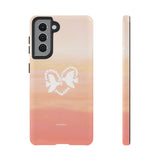 'Heart Doves of Love' Protective Matte Tough Case