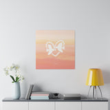 'Heart Doves of Love' Canvas Print Art