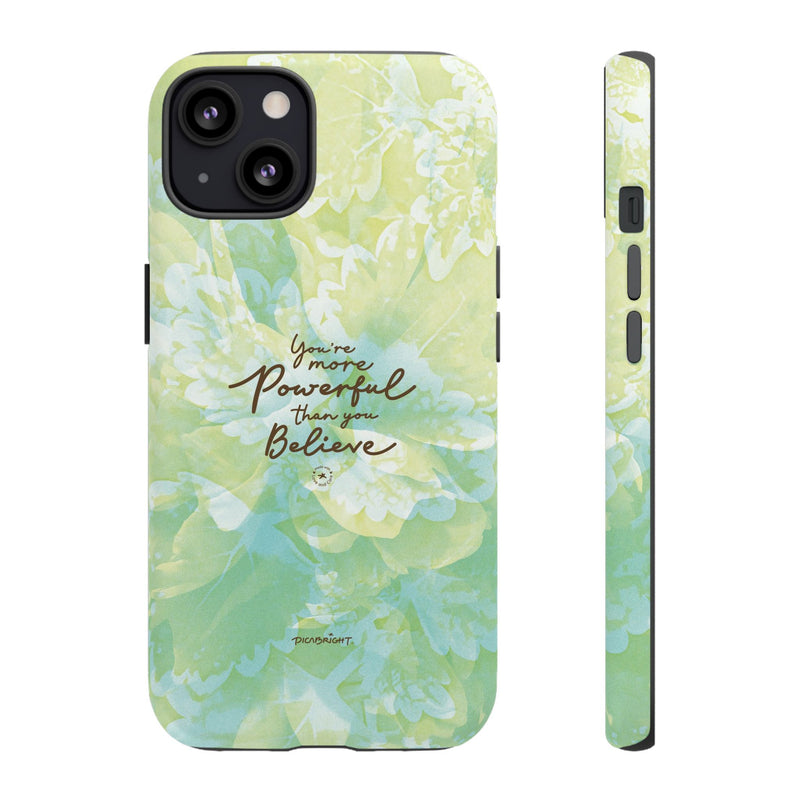 'Powerful Energy' Floral Art Protective Phone Cases