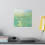 'Mountain Perception' Mindfulness Wall Art Canvas