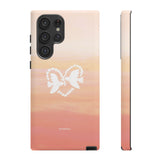 'Heart Doves of Love' Protective Matte Tough Case