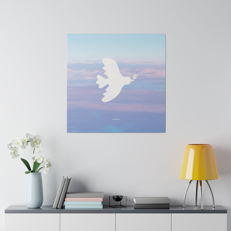 'Peaceful Dove' Canvas Print Art Decor