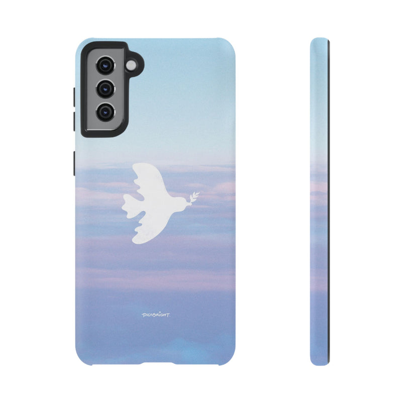 'Peaceful Dove' iPhone & Samsung Matte Tough Case