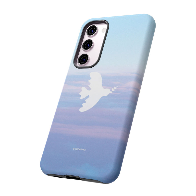 'Peaceful Dove' iPhone & Samsung Matte Tough Case