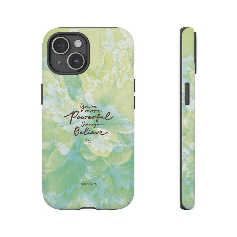 'Powerful Energy' Floral Art Protective Phone Cases