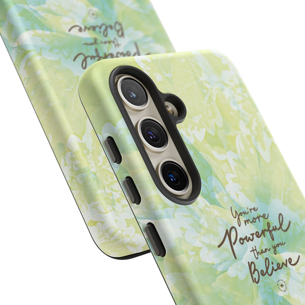 'Powerful Energy' Floral Art Protective Phone Cases