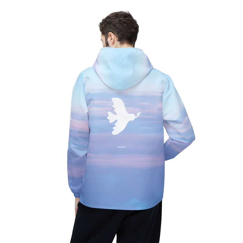 'Peaceful Dove' Windbreaker Jacket