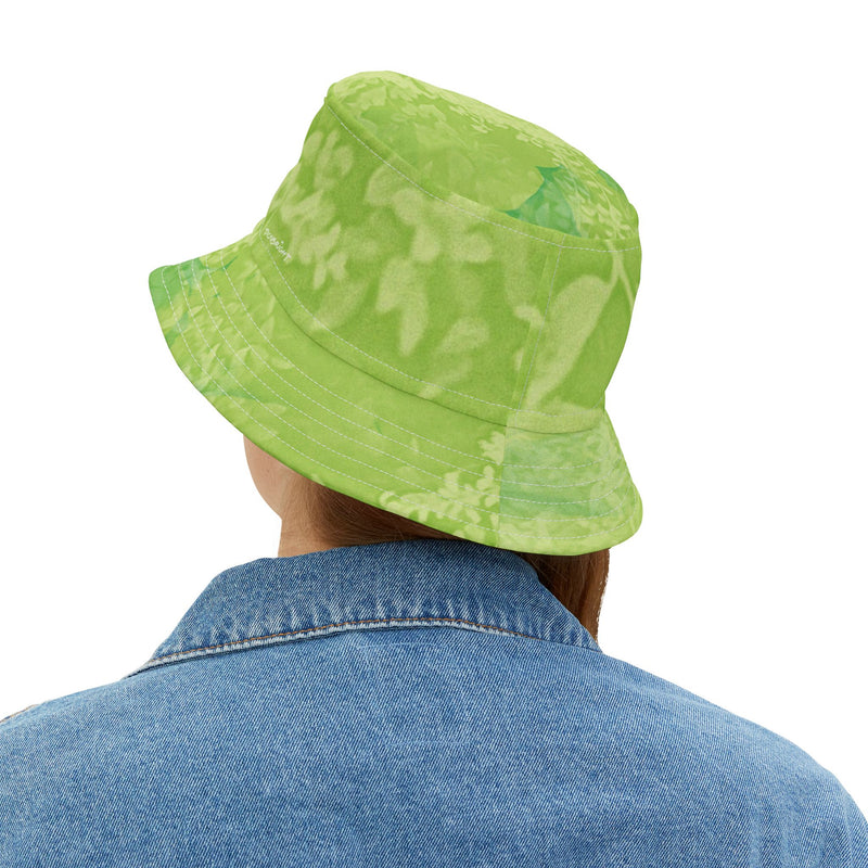 'Lucky Four-leaf Clover' Positive Health Bucket Hat