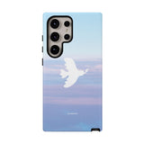 'Peaceful Dove' iPhone & Samsung Matte Tough Case