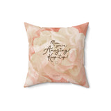 'You're Amazing Mom' Family Love Support Pillow