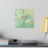 'Powerful Energy' Motivational Matte Canvas Print Art