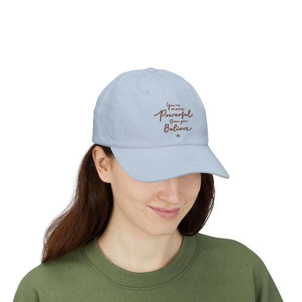 'Powerful Energy' Motivational Quote Cap