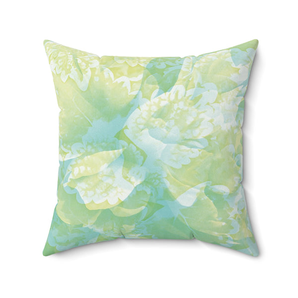 'Powerful Energy' Floral Motivational Quotes Pillow